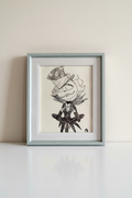 Jack Skellington hand drawn print